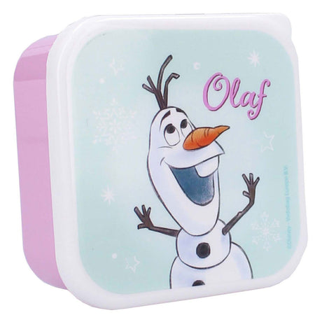Vadobag caja de snacks congelados y caja de frutas verde claro y rosa - 3 en 1