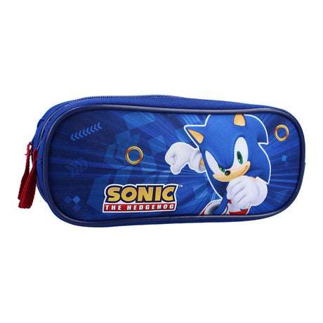 Estuche Vadobag Sonic Still Unstoppable, 2 compartimentos - azul