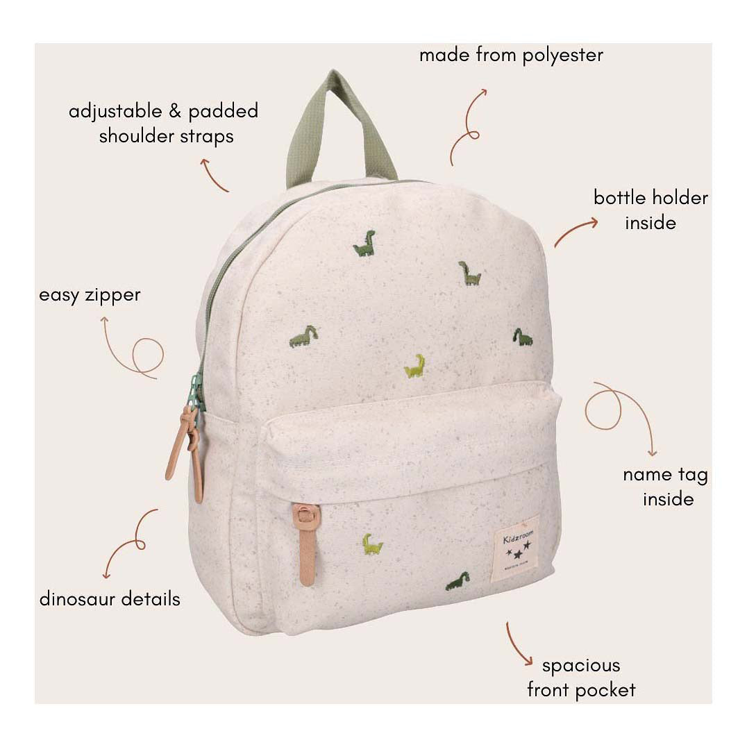 Mochila Kidzroom nostalgia - dinosaurio
