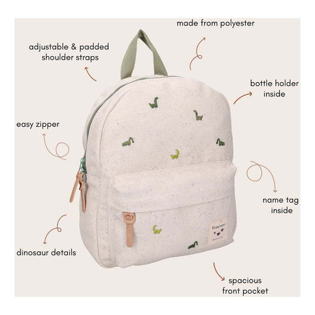 Mochila Kidzroom nostalgia - dinosaurio