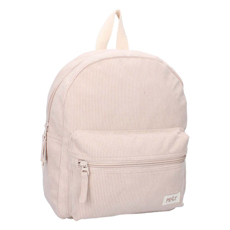 Vadobag mochila divertida cresta y fila - beige