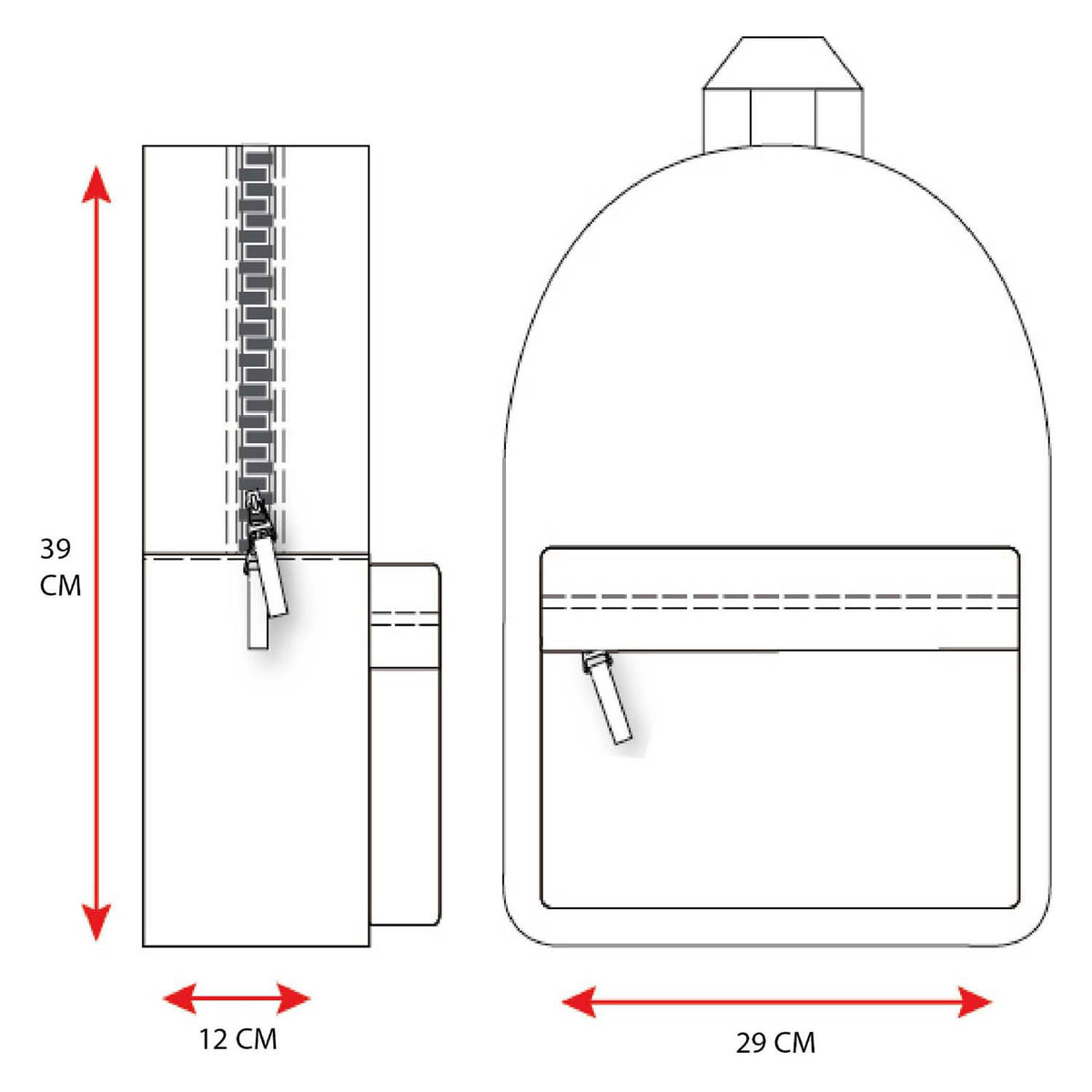 Mochila de puntada Vadobag insoportablemente genial