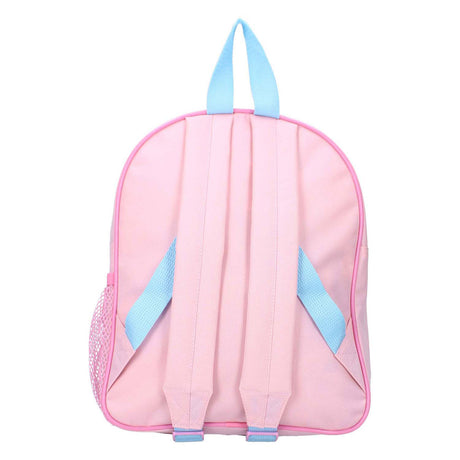 Mochila de punto Vadobag amigos esponjosos - azul claro