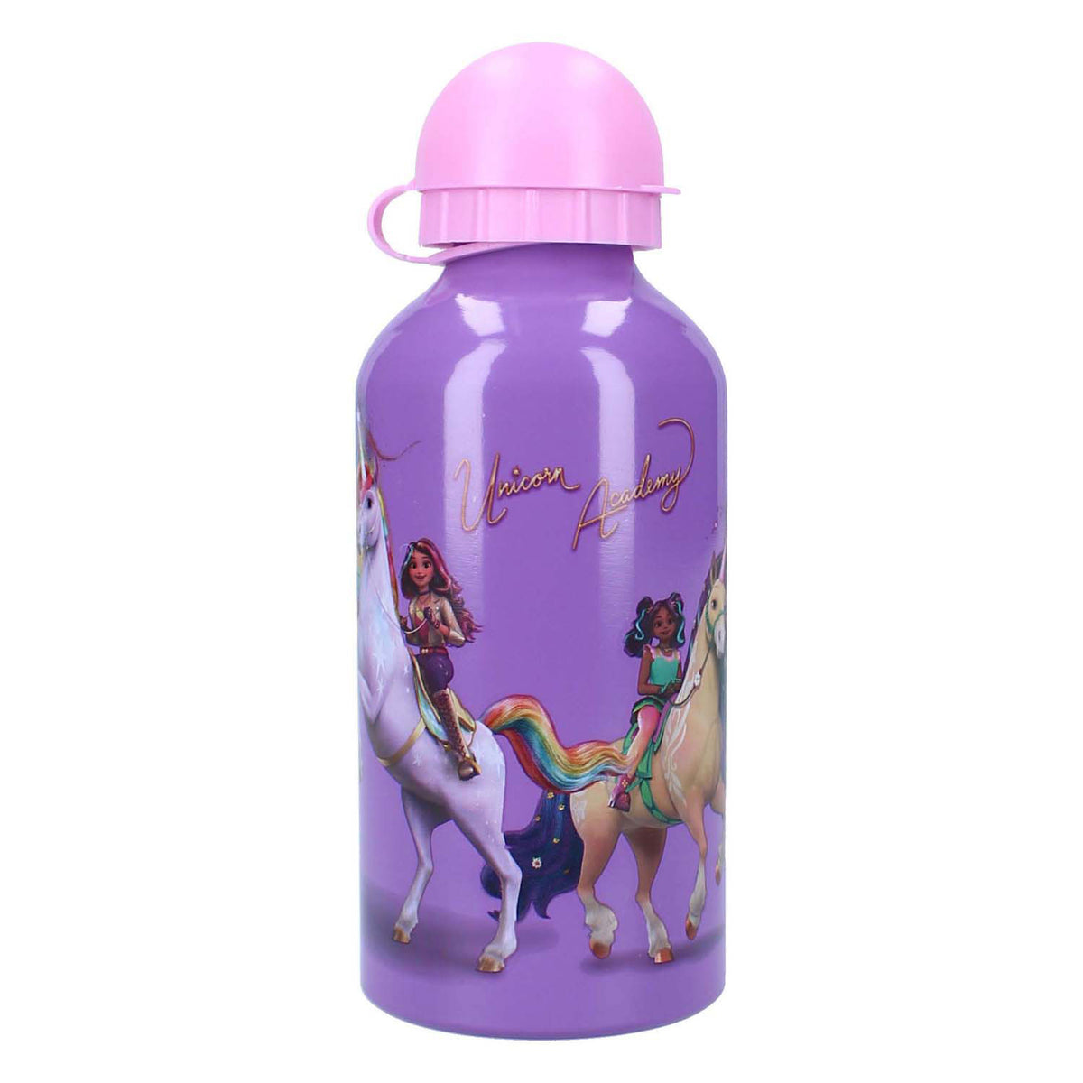 Vadobag unicorn academy - vaso escolar y botella para beber - violeta - 500 ml