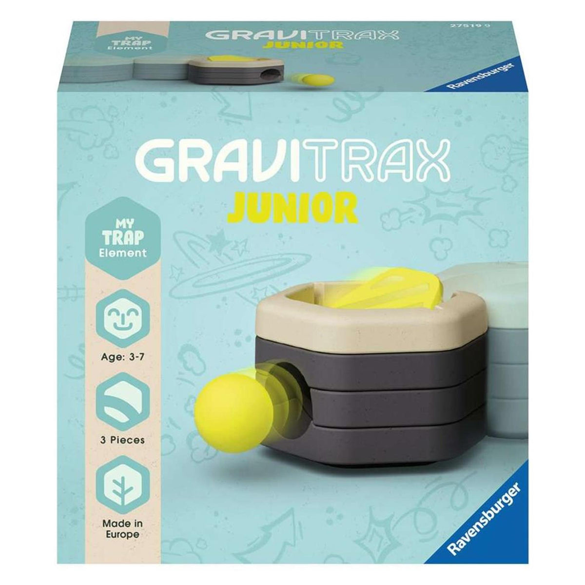 Trampa de elemento junior gravitrax ravensburger