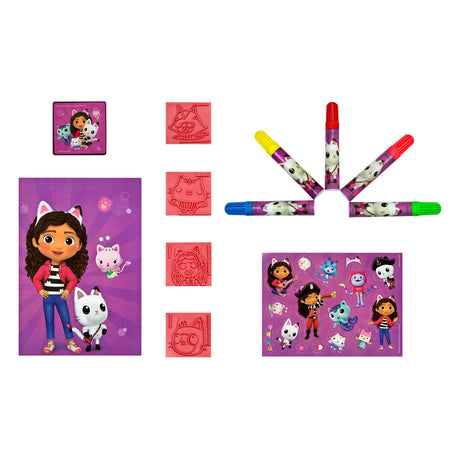 Mega set de sellos para la casa de muñecas de Gabby