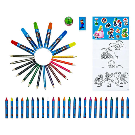 Estuche color super mario sans marque sin marca, 51 uds.