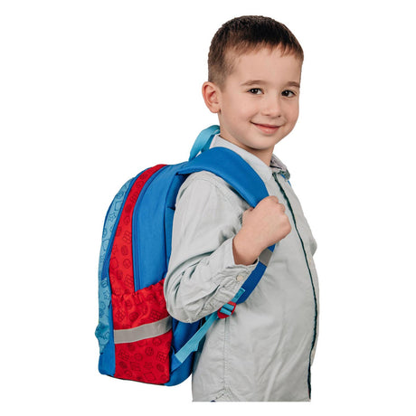 Mochila escolar encubierta de super mario