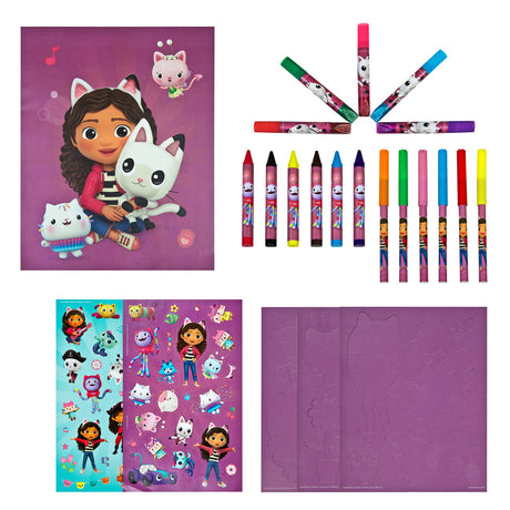 Juego de manualidades de lujo de la casa de muñecas de Undercover Gabby.