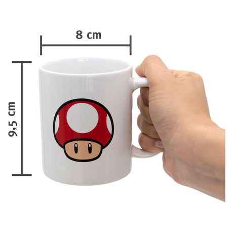 Taza de super mario encubierto