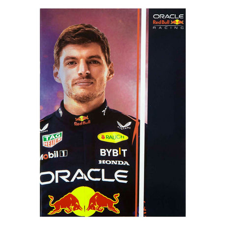 Juego de cuadernos encubiertos red bull racing max verstappen, 3 piezas.