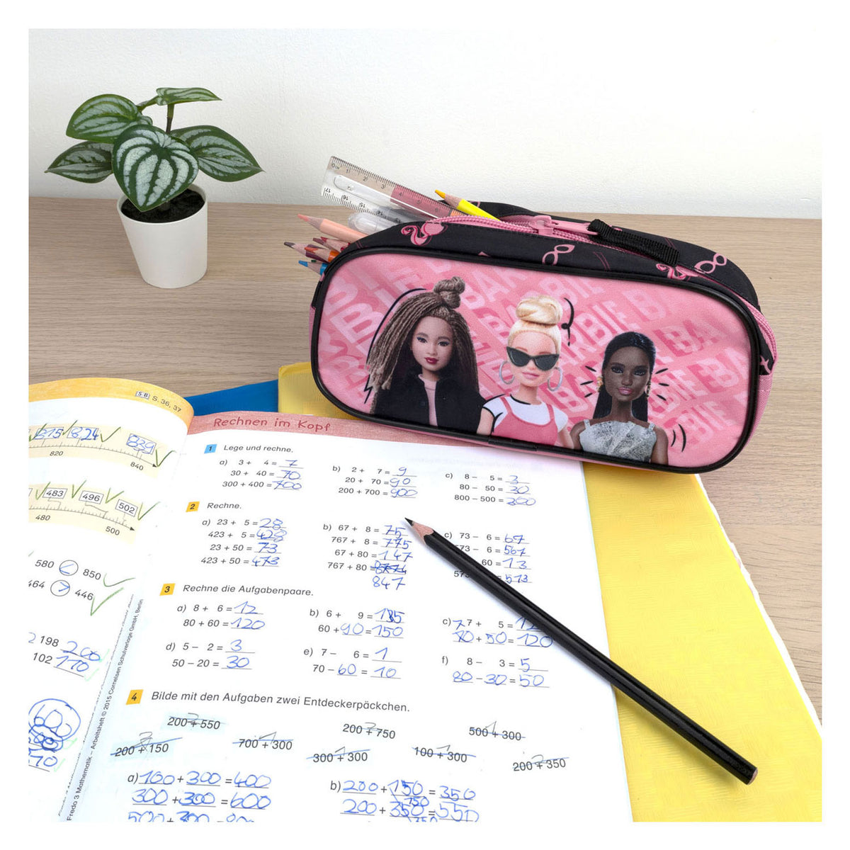 Estuche para lápices Barbie