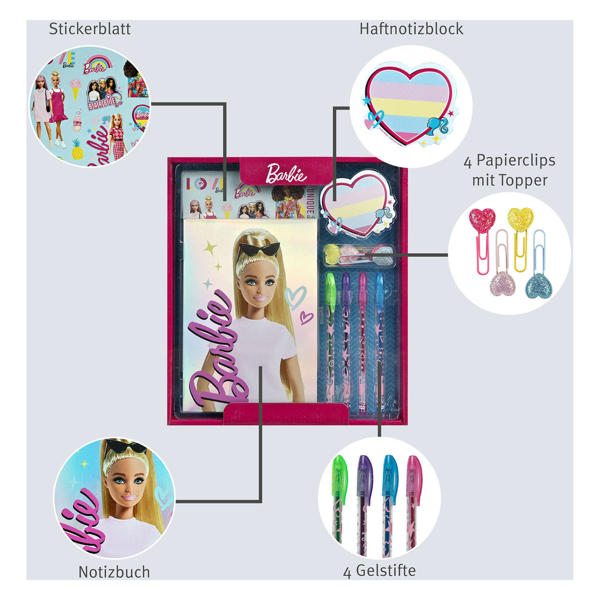 Conjunto de Barbie Diario de moda encubierto