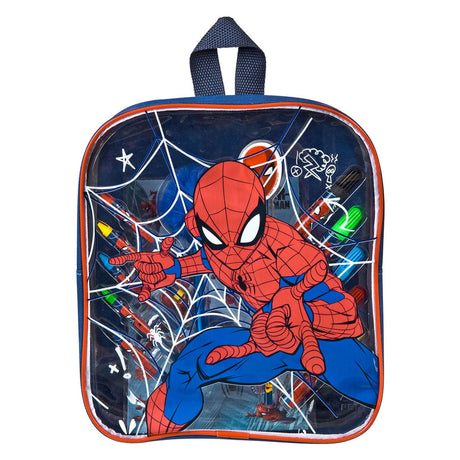 Conjunto de color encubierto Spiderman en la mochila