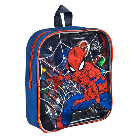Conjunto de color encubierto Spiderman en la mochila