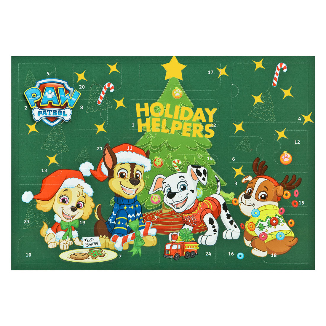 Calendario de Adviento encubierto Patrulla Canina