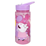 Undercover świnka peppa series - botella de agua - 500 ml - con vaso - sin BPA
