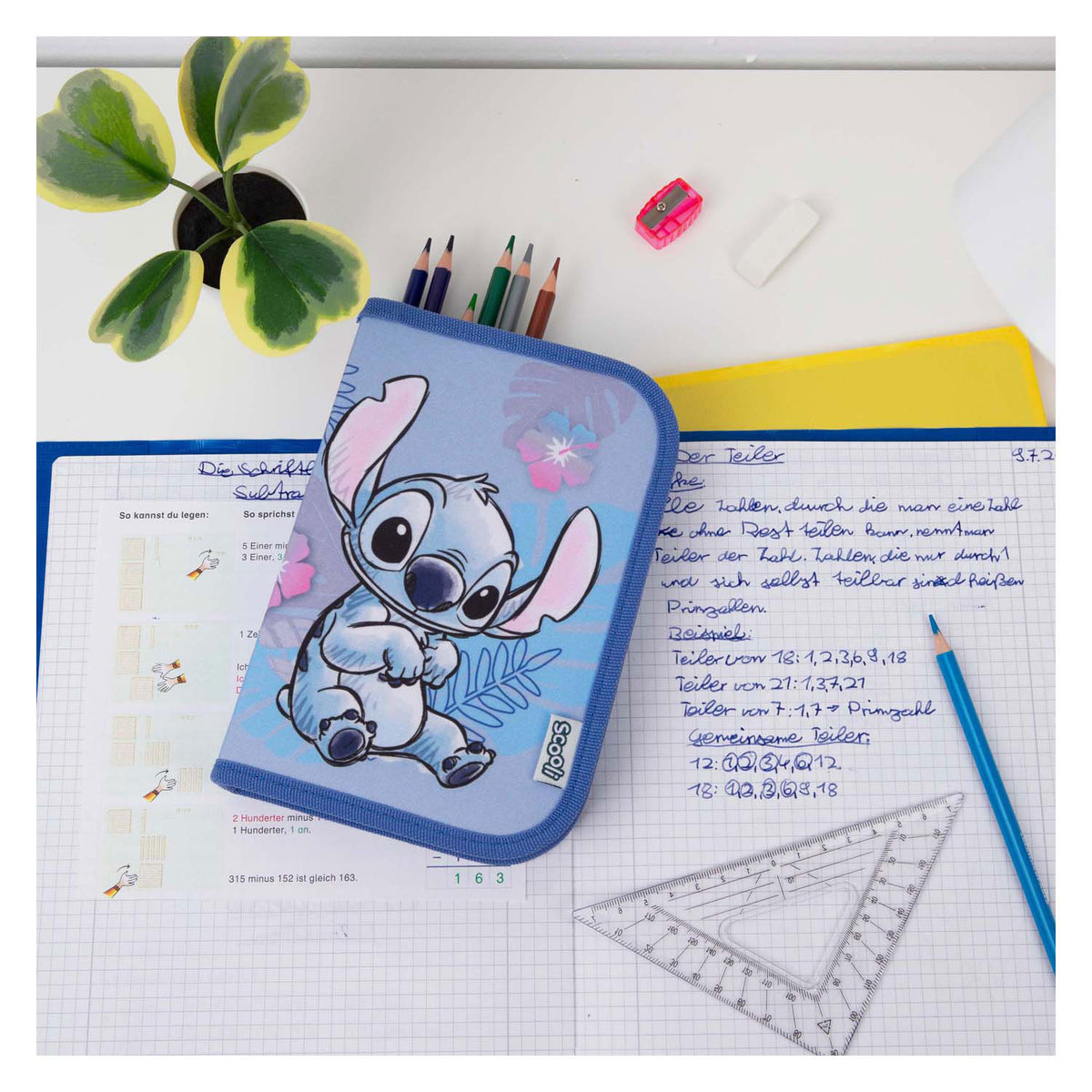 Estuche relleno de puntada lilo stitch
