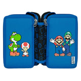 Estuche relleno undercover super mario 3 compartimentos