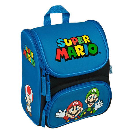 Mochila escolar undercover super mario azul
