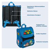 Mochila escolar undercover super mario azul