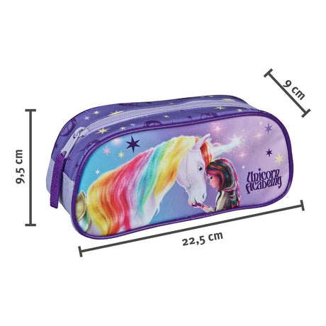 Estuche para lápices de la academia de unicornios encubiertos