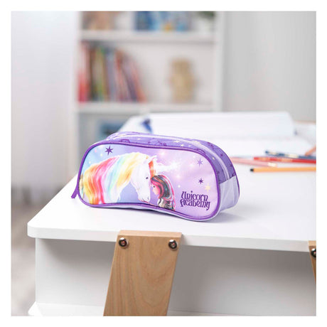Estuche para lápices de la academia de unicornios encubiertos