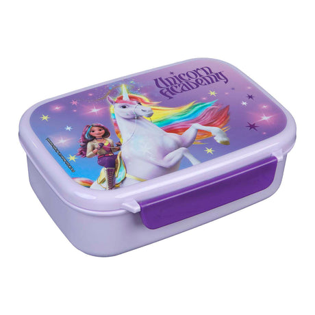 Lonchera Undercover Unicorn Academy con bandeja para refrigerios
