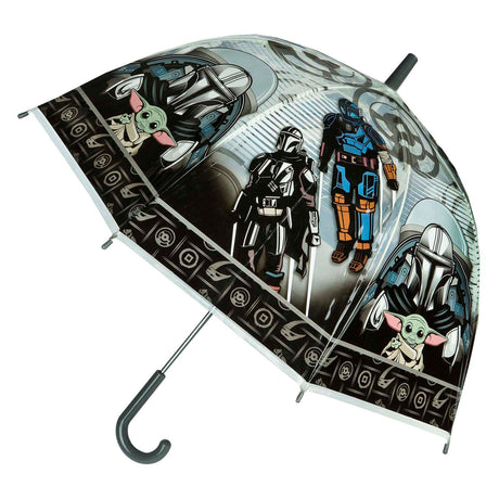 Paraguas infantil de Undercover Star Wars: paraguas infantil colorido.