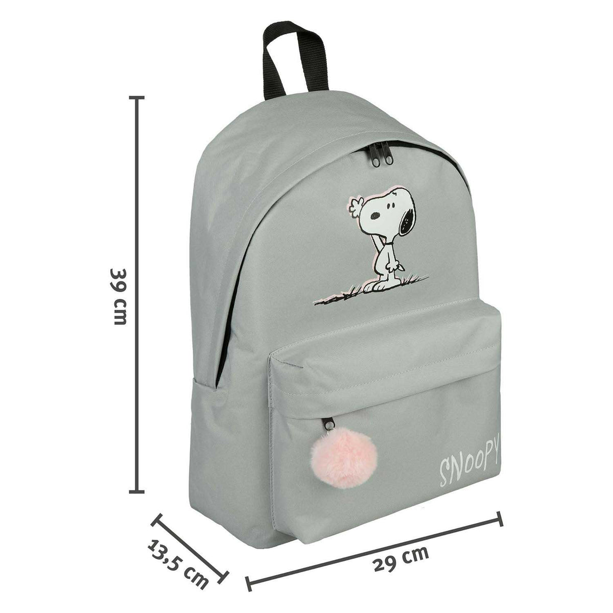Mochila undercover gris - snoopy