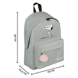 Mochila undercover gris - snoopy