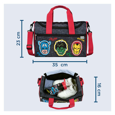 Bolsa deportiva encubierta marvel avengers