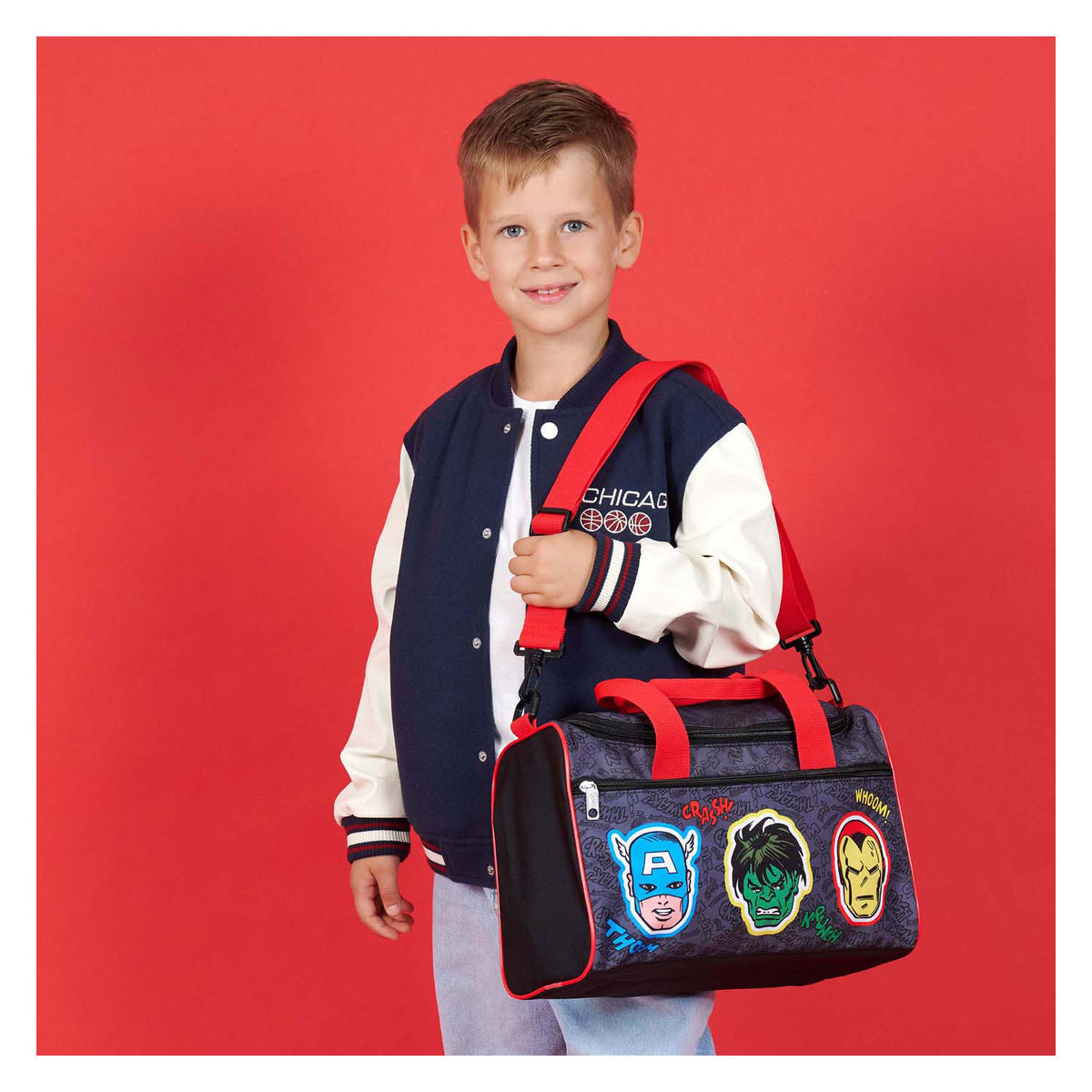 Bolsa deportiva encubierta marvel avengers