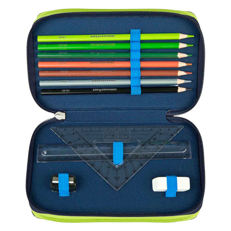 Bolsa de fútbol de tres compartimentos encubierta