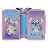 Estuche undercover tres compartimentos puntada