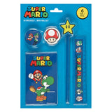 Juego de escritura Super Mario - 6 piezas.