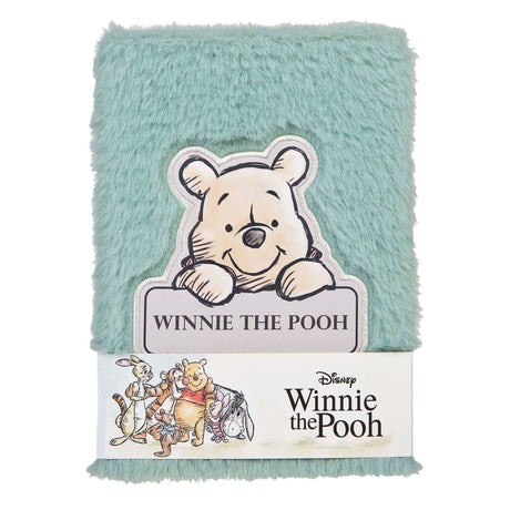 Cuaderno de peluche encubierto a5 winnie the pooh