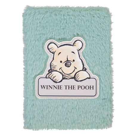 Cuaderno de peluche encubierto a5 winnie the pooh