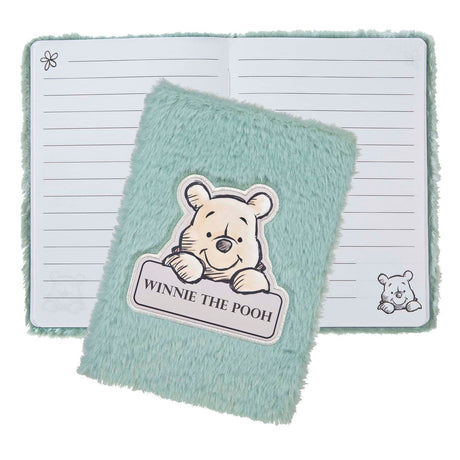 Cuaderno de peluche encubierto a5 winnie the pooh