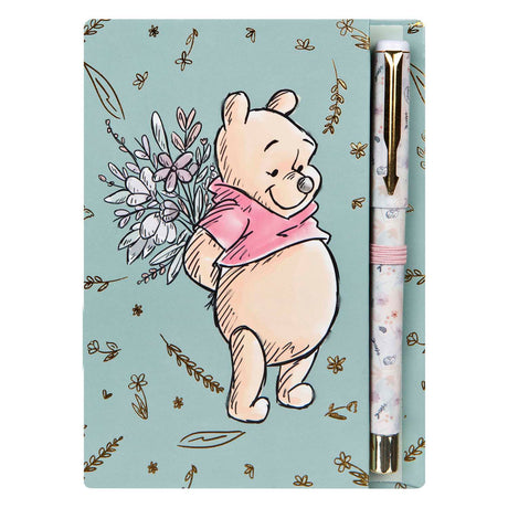 Bloc de notas encubierto con bolígrafo Winnie the Pooh