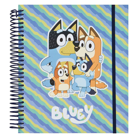 Set de plantilla y color Undercover azul - 49 uds.