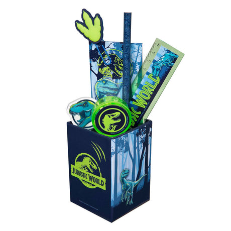 Juego de escritorio Undercover Jurassic World - 7 piezas.