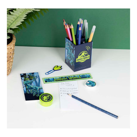 Juego de escritorio Undercover Jurassic World - 7 piezas.