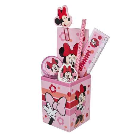 Juego de escritorio undercover minni mouse - 7 piezas.