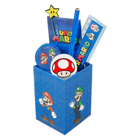 Juego de escritorio Super Mario - 7 piezas.