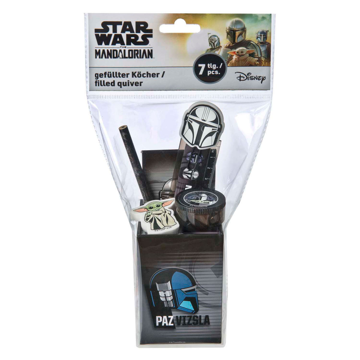 Juego de escritorio star wars - 7 piezas.