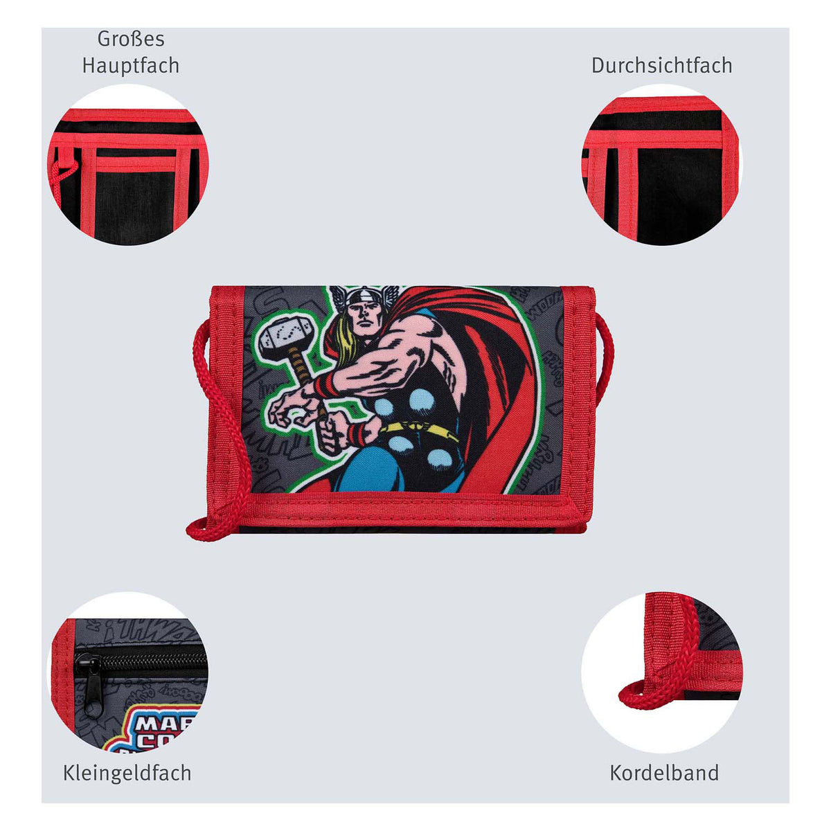 Cartera encubierta marvel avengers