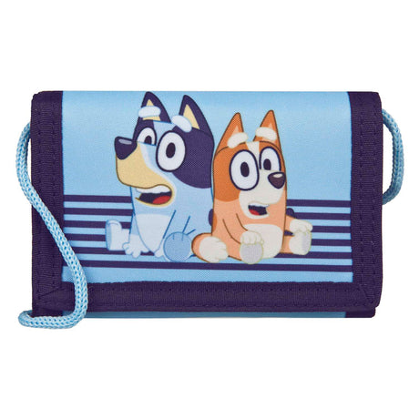 Cartera encubierta azul