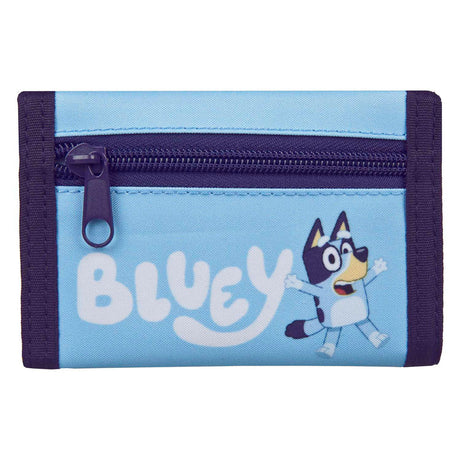 Cartera encubierta azul