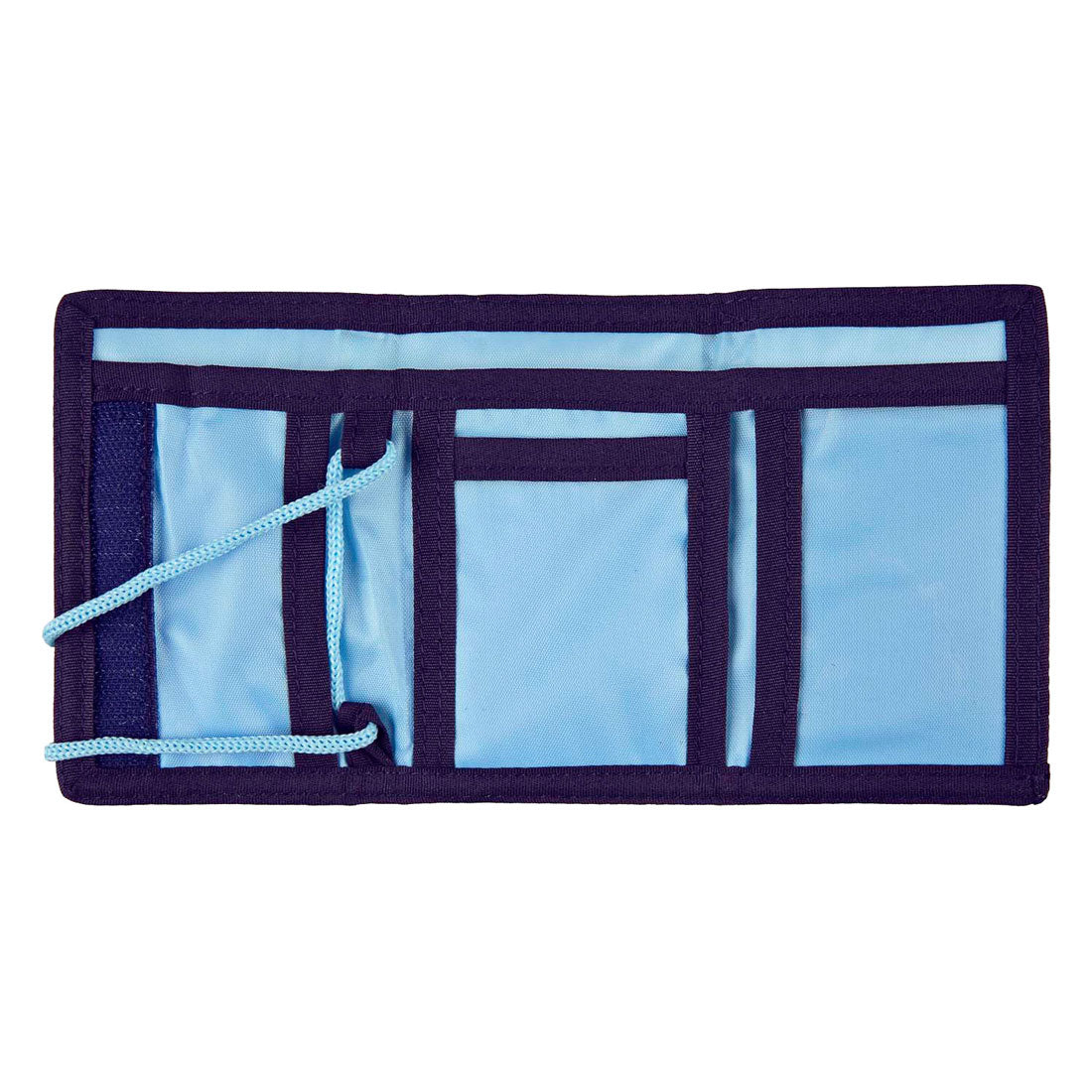 Cartera encubierta azul